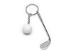 Sport keychain - golf