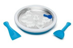 Ice cream rolls plate - BLUE