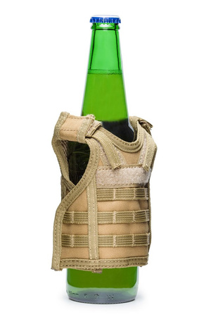 Bottle tactical vest - BROWN