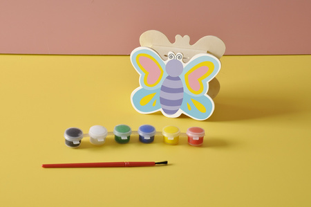 Money bank BUTTERFLY with painting set