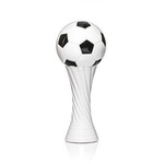 Fottball bottle opener with rattle