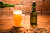 Ice beer mug CHILLER 400 ml - golden