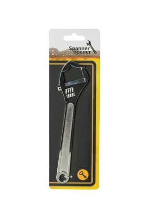 Spanner bottle opener