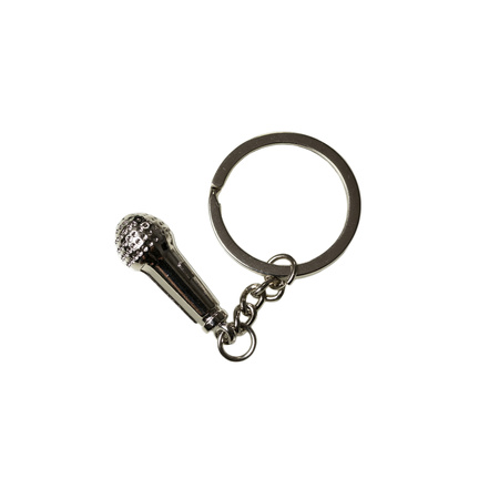 Music key ring - microphone