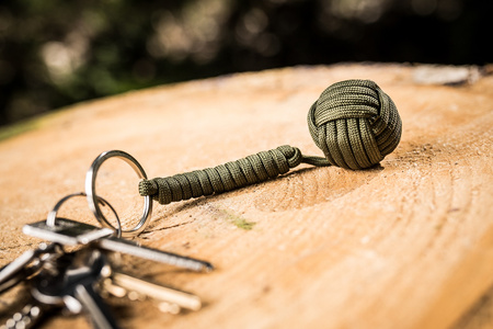 Monkey fist - selfdefence keychain