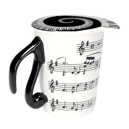 Music mug with lid - OVERTURE