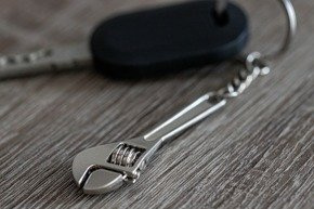 Keychain ADJUSTABLE WRENCH