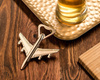 Bottle opener - jet airliner 