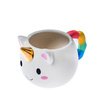 Unicorn mug with a  GOLDEN HORN