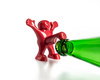 Happy man bottle opener