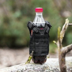 Bottle tactical vest - BLACK