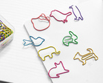 Paper clips ANIMALS 50 pcs