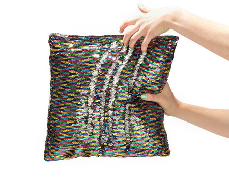 Sequin pillow - SQUARE SHAPED