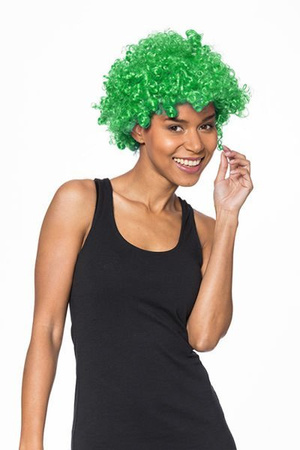 Afro wig - GREEN