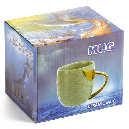 Mermaid mug - blue