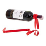 RIBBON bottle holder - RED