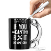 FIXIT MUG with a WHITEBOARD MARKER  