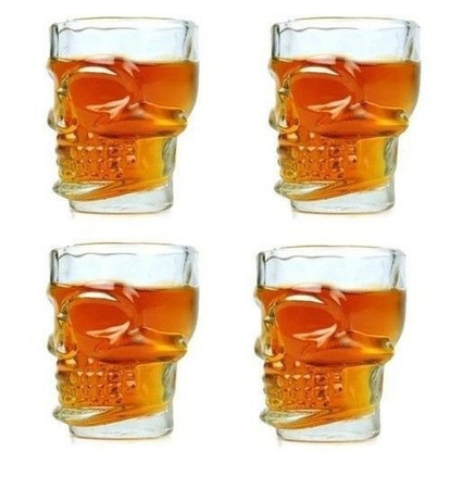 Skull shot glass 4 pcs. set