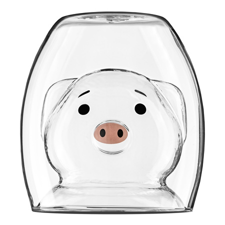 Double wall glass PIGGY