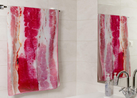 Bath towel BACON