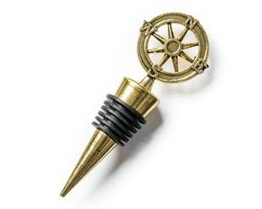 Compass rose stopper - retro style