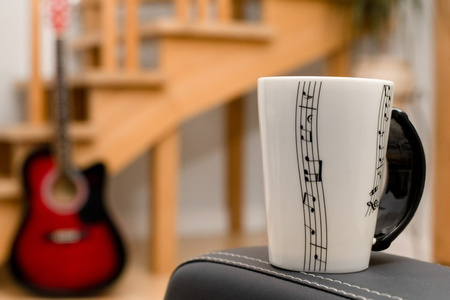 Music mug - KEYBOARD