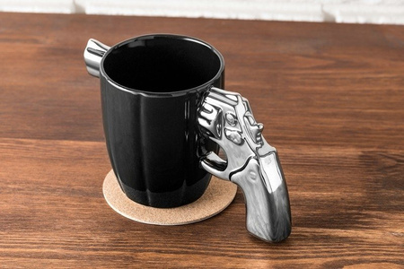 Sheriff mug - SILVER GUN