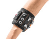 Magnetic wrist band with pockets