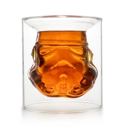 Stormtrooper 3D Inverted Whiskey Glass - 150 ml