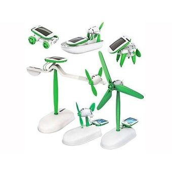 Solar 6in1 robot kit