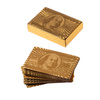 Golden play cards