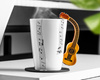 Music Gift Duo - Music mug CLASSIC GUITAR + coaster