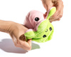 Reversible plush toy - octopus (pink - green)