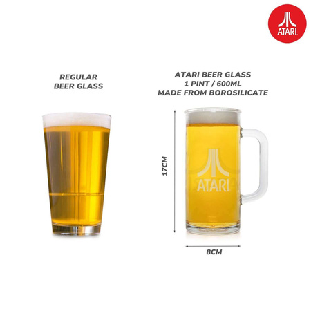 Atari beer glass 600 ml