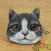 3D Cat coin bag model 3