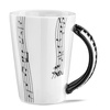 Music Gift Duo - Music mug KEYBOARD + coaster 
