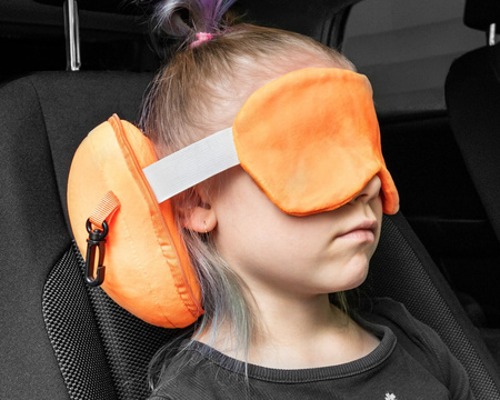 Travel Pillow with Eye Mask FOX