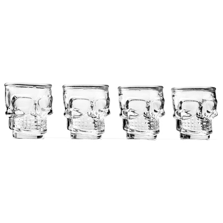 Skull shot glass 4 pcs. set