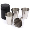 Stainless steel shot glass - 4 pcs set