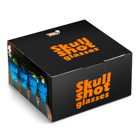 Skull shot glass 4 pcs. set