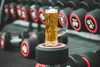 Muscle beer glass