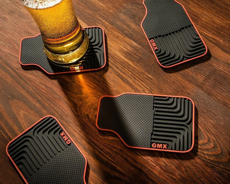 Coasters 4 pcs set CAR MAT