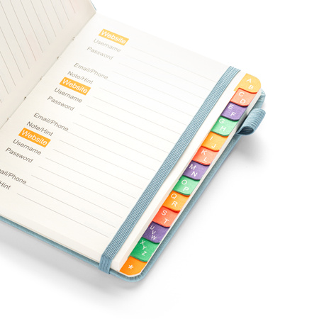 Password organizer