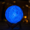 3D lamp - STARS - 16 colors - NO BATTERY 