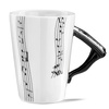 Music Gift Duo - Music mug PIANO + coaster