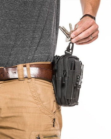 Survival waist bag - BLACK