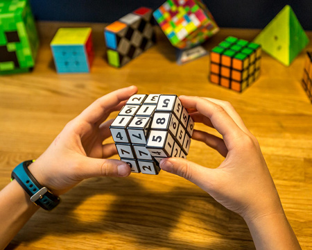 Sudoku cube SPEED CUBE - WHITE
