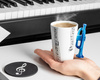 Music Gift Duo - Music mug TRUMPET + coaster
