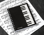 Music notebook - I LOVE MUSIC