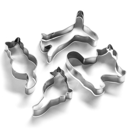 Cookie cutters CATS 4 pcs NEW